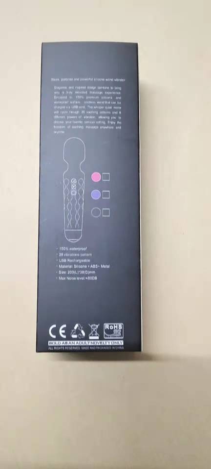 New Essential2Life Wand Massager for Women, Rechargeable Handheld Massager for Neck
